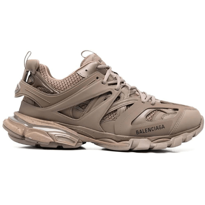 Track lace-up sneakers