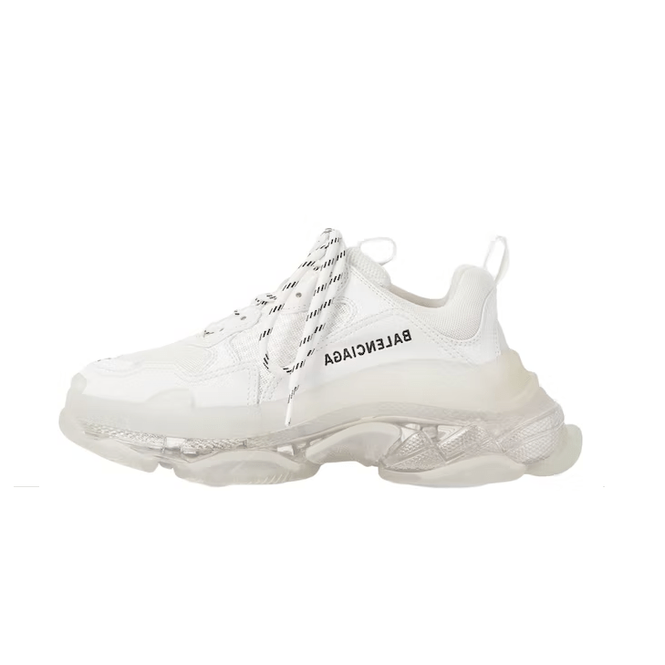 Triple S Clear Sole White