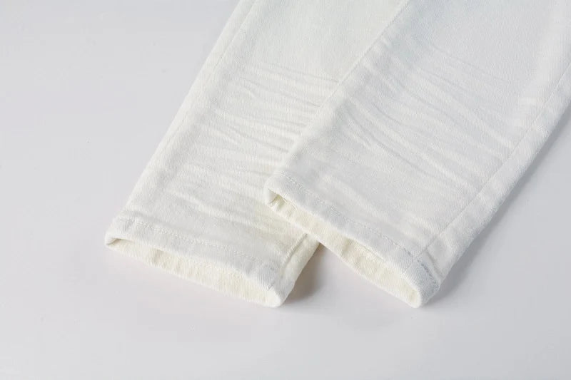 Classic White Jeans