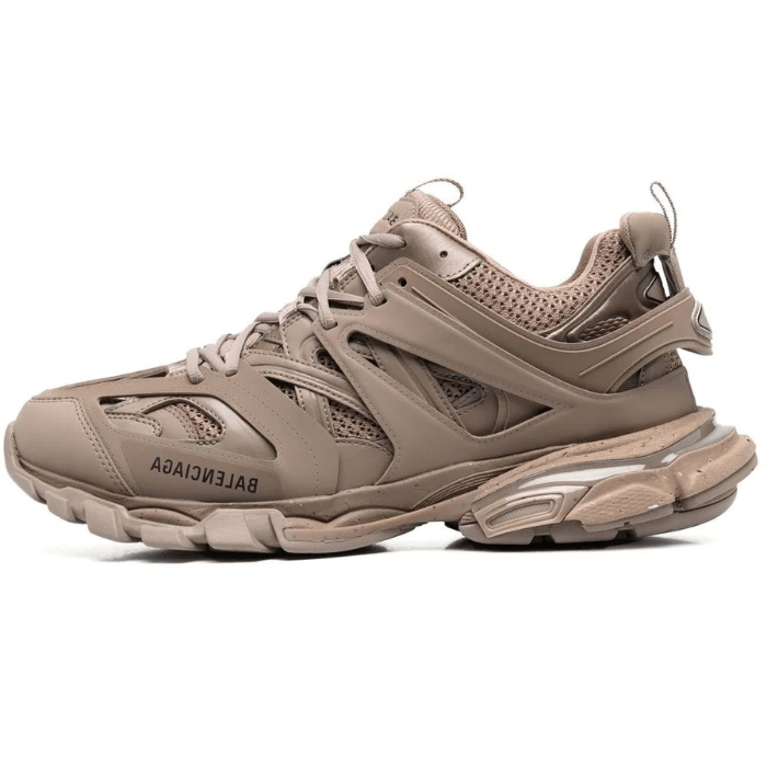 Track lace-up sneakers