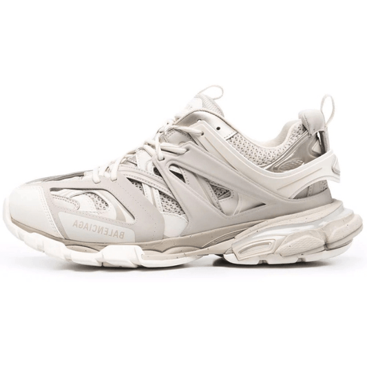 Track layered sneakers