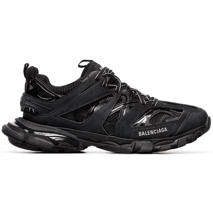 Black track sneakers