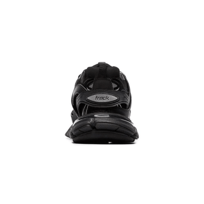 Black track sneakers