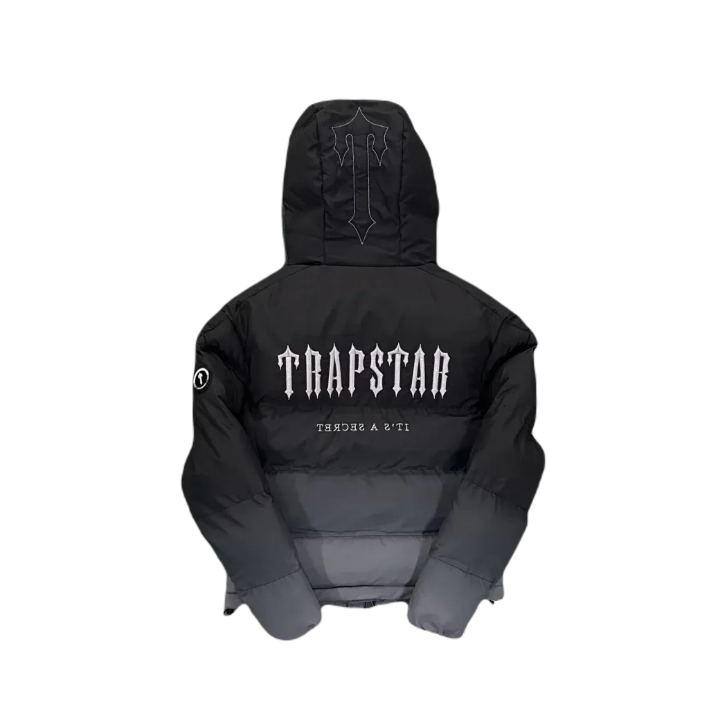 TRPSTR DECODED 2022 HOODED PUFFER-BLACK GRADIENT