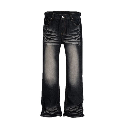 Black Line Flare Jeans