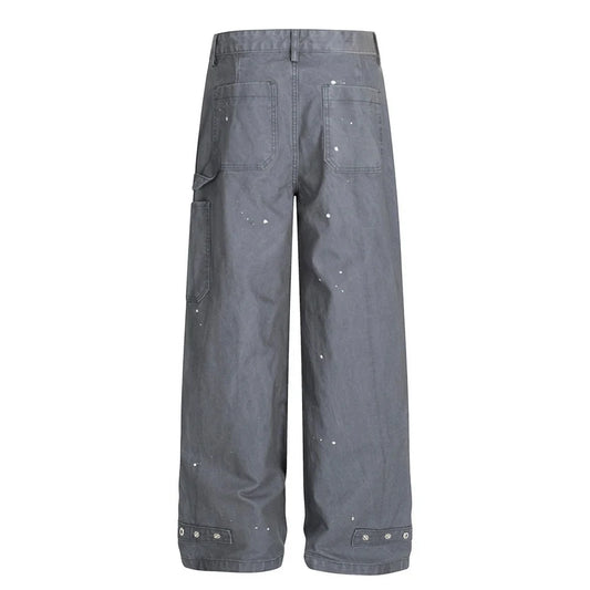 Spotted Baggy Jeans