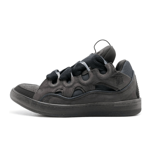 Curb Lace-up Sneakers Grey