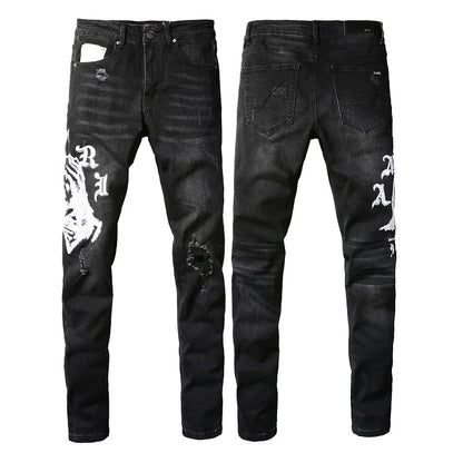 JEANS– WHITE LOGO