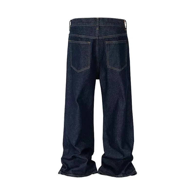 Raw Denim Flare Jeans